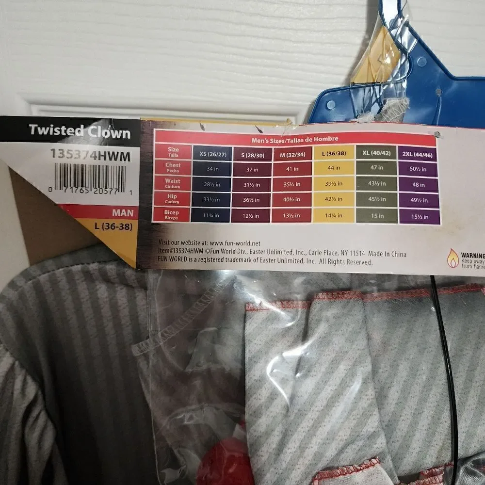 NWT Adult Halloween Costume 